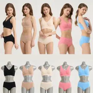 [컨셉이지] 심리스 브라팬티 10종