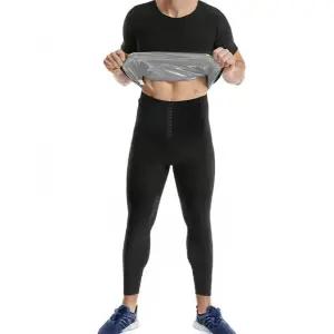 남성 땀복 세트 운동복 기능성 상의 하의 반팔 티셔츠 운동 레깅스 헬스복 트레이닝복 요가복 필라테스복