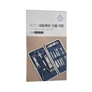 에코너 NK02네일케어12종 셀프 손톱 발톱 미용세트 손톱정리도구