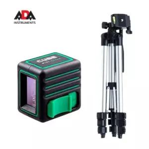 레이저레벨기 수평 목공 삼각대 GREEN 미니레벨기세트