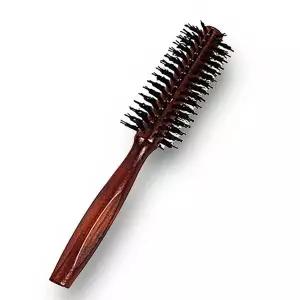 [골드스마일]원목 드라이 롤빗 볼륨드라이빗 롤 브러쉬