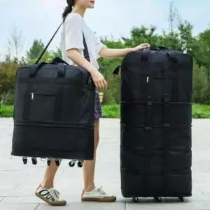 [라일리] Rly 캐리어 여행용 크기조절 가방 특대형 바퀴달린 짐