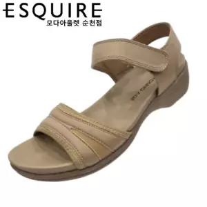 [에스콰이아]푹신한 쿠션감 편안한 착용감 오래 걸어도 발편한 데일리 샌들 YAEMSD701