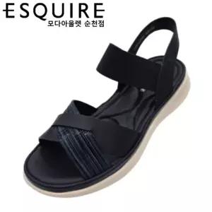 [에스콰이아]푹신한 쿠션감 편안한 착용감 오래 걸어도 발편한 나들이 샌들 YAEMSD704