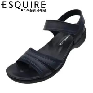 [에스콰이아]푹신한 쿠션감 편안한 착용감 오래 걸어도 발편한 데일리 샌들 YAEMSD702