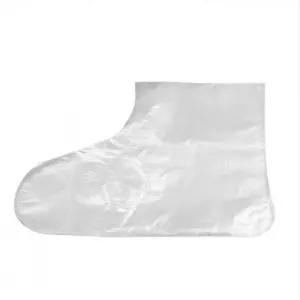 홈케어 발팩용 비닐 양말 일회용 위생 덧신 100P 보습 관리 풋커버