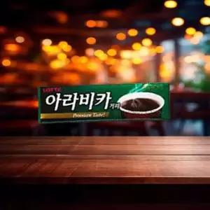 롯데 아라비카커피 26g 1개 아이 사무실 간식 커피껌