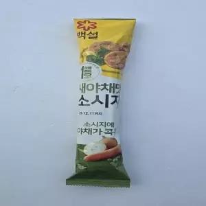CJ 백설 새야채맛 소시지 270G 2개