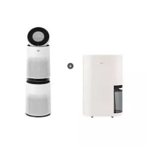 [LG]전자 공기청정기+제습기 AS285DWWC + DQ214MEGA