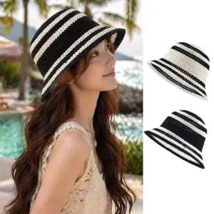 엔비 니트 벙거지햇 그물 버킷햇 모자 통풍 시원 자외선차단