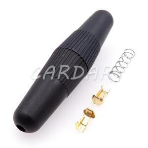 1세트 블랙 퓨즈 홀더 BX3017A AC 어셈블리 나사형 유리 박스(스프링 및 터미널 포함)