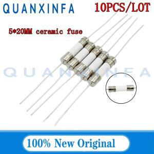 10개 520MM 고속 작동 세라믹 퓨즈 튜브 5x20 250V 1A 2A 3.15A 4A 5A 6.3A 8A 12.5A 30A 롱 니들
