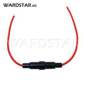 5개 5x20 6x30 mm 인라인 유리관 퓨즈 홀더 나사형 박스 22 AWG 와이어 지원 250V