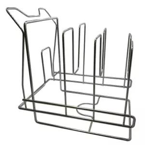 올스텐 후라이팬정리대 팬거치대 프라이팬정리 철제선반 수납정리함 주방선반 수납선반