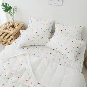 고품질 bns FRUIT 시어서커 여름 침구 간절기 이불패드세트 Q 차렵이...