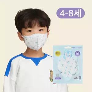 [보리보리/아이다움]아이다움 캐릭터 마스크 유아 어린이 블루베어