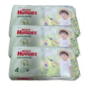 하기스 네이처메이드 기저귀 4단계 밴드형 공용 120매