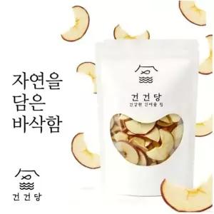 건건당 프리미엄 동결건조 사과칩 80g + 80g