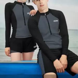 서핑 슈트 커플 래쉬가드 2종 집업래쉬가드 긴팔래쉬가드