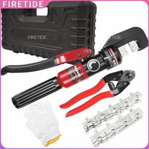 산업용 유압 케이블 러그 전기 키트 공구 다이 터미널 와이어 9개 세트