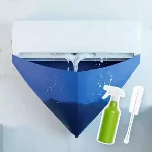 (색상 에어컨청소세트)셀프 벽걸이 에어컨 청소 방수포 물받이 세트