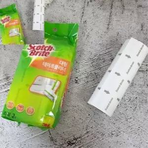 ( )3M 스카치 대형 테이프 클리너 리필 돌돌이테이프리필 머리카락청소 먼지테이프 롤크리너