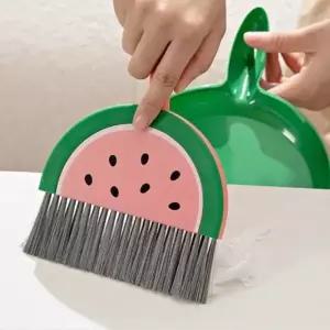 미니청소솔 과일 먼지 제거 미니 빗자루 쓰레받기 청소 브러시 빗자루쓰레받기세트
