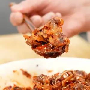 [똘똘한쇼] 45년 전통 특제 양념 국내산 새꼬막 매콤꼬막장 150g 4개