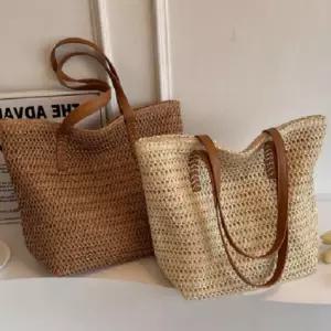 네트백 숄더백 라탄 감성 비치 데일리 여성