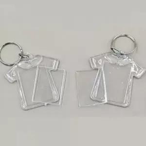 사진 선물 열쇠고리 다용도 액자 직사각형 아크릴 기념품-WFNS9IU