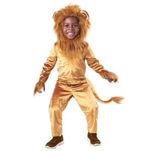 아이들을 위한 귀여운 사자 할로윈 코스튬 동물 원피스 (8-10)