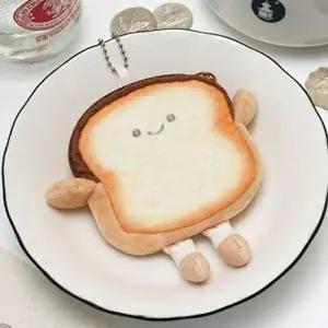 식빵 가방 인형 패션 귀여운 열쇠고리 핸드백-WFNSAJL