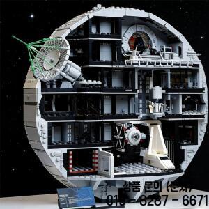 : 클래식 인기 영화에서 나온 MOC 브릭 UCS 데스스타 모델 빌딩  9023개 레고와 호환 가능