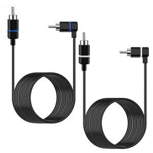 BROQIXIN 2개 위성 스피커 케이블, Vizio V51 M51 SB3651 SB36514 SB4051 SB4251 24.6피트 정밀 장착 서라운드 스피커 교체용 와이어(파란색 + 흰색)