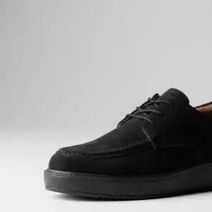 남자 5cm 키높이 스웨이드 더비슈즈 로퍼