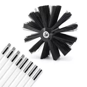 전동청소솔 나일론브러쉬 자동세척솔 전동청소브러쉬 연통 청소 브러쉬