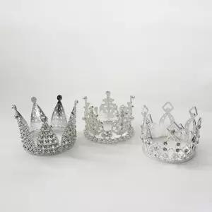 케이크 생일 머리띠 웨딩 왕관 셀프웨딩 케이크장식