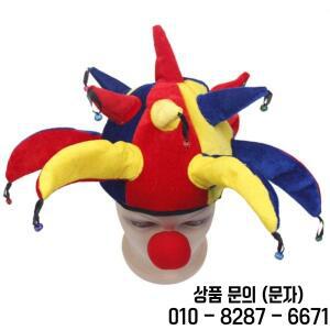 카니발 무대 공연 모자 다채로운 드레스업 파티 의상 컬러풀하고 재미있는 가면극