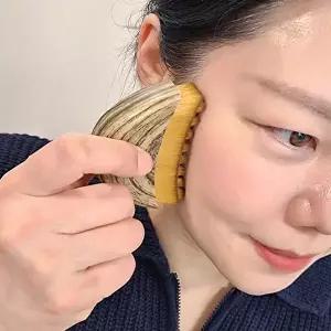 대형 브러시형 괄사 페이스 리프팅 브러쉬 케이스 포함-WFNT0EO