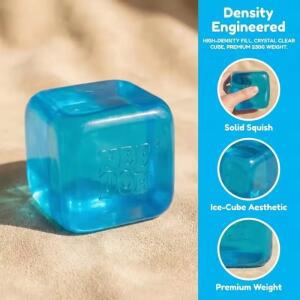 몽테조이  있음 새 상품 /-Schylling Needoh 나이스 큐브 감각 장난감 안티 스트레스 블록 해소 퍼즐 압력