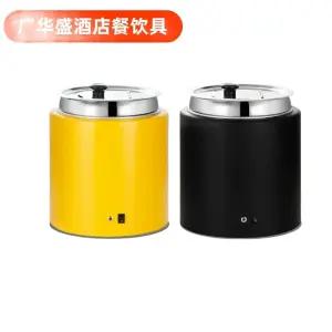 보온죽통 보온냄비 육수통 샐러드바 국물통 옐로우 10L 국통