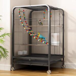 새장 대형 게이지 알데바란 40X30 방음부스 앵무새 배달통스탠드 출산박스 아크릴 간격