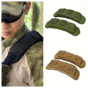 야외 전술 조끼 배낭 어깨 스트랩 패드  메쉬 쿠션 보호 하이킹 액세서리