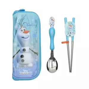 겨울왕국2 스텐젓가락 스푼 안전케이스 세트 (올라프) jtg9+4FcK