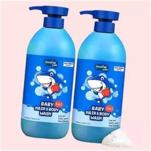 터치미 베이비 올인원 헤어 바디 워시 1000ml 2개 키즈 어린이 샴푸 유아용 저자극 4668199