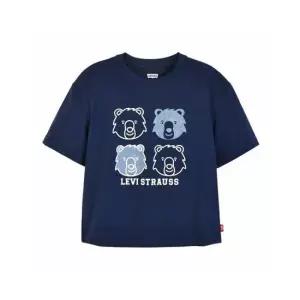 리바이스 LEVIS KIDS LVC 쿨터치 어드베어 그래픽 반팔티 (토들러) 네이비 V262TS198P 438669
