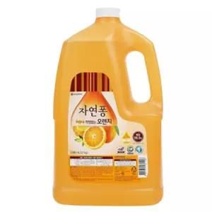 엘지생활건강 자연퐁 오렌지 주방세제 3.04L 2개