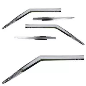 차량용썬바이져 셀토스 크롬썬바이져 햇빛가리개 빗물차단 윈도우캡