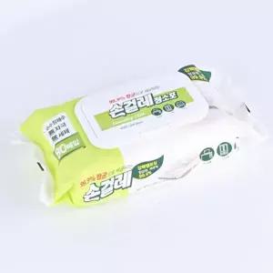 고품질 손걸레 80매 물티슈 청소용물티슈 물티슈리필 휴대용물티슈 물휴지 WFLU5VH