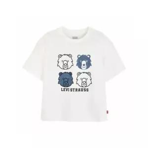 리바이스 LEVIS KIDS LVC 쿨터치 어드베어 그래픽 반팔티 (주니어) 화이트 V262TS398P 438718